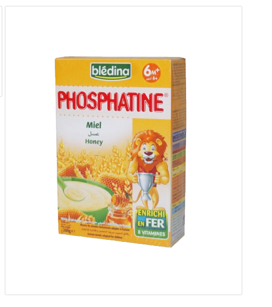 Phosphatine-céréale infantile au miel 200g