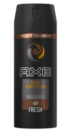 AXE DARK TEMPTATION déodorant & Bodyspray 150 ml